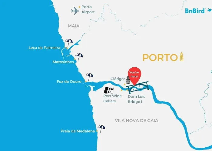 Inspiring Center 1 Bedroom With A View Apartman Porto